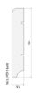 Puitliist põrand 16x90 pr.3 RAL9010 pilt
